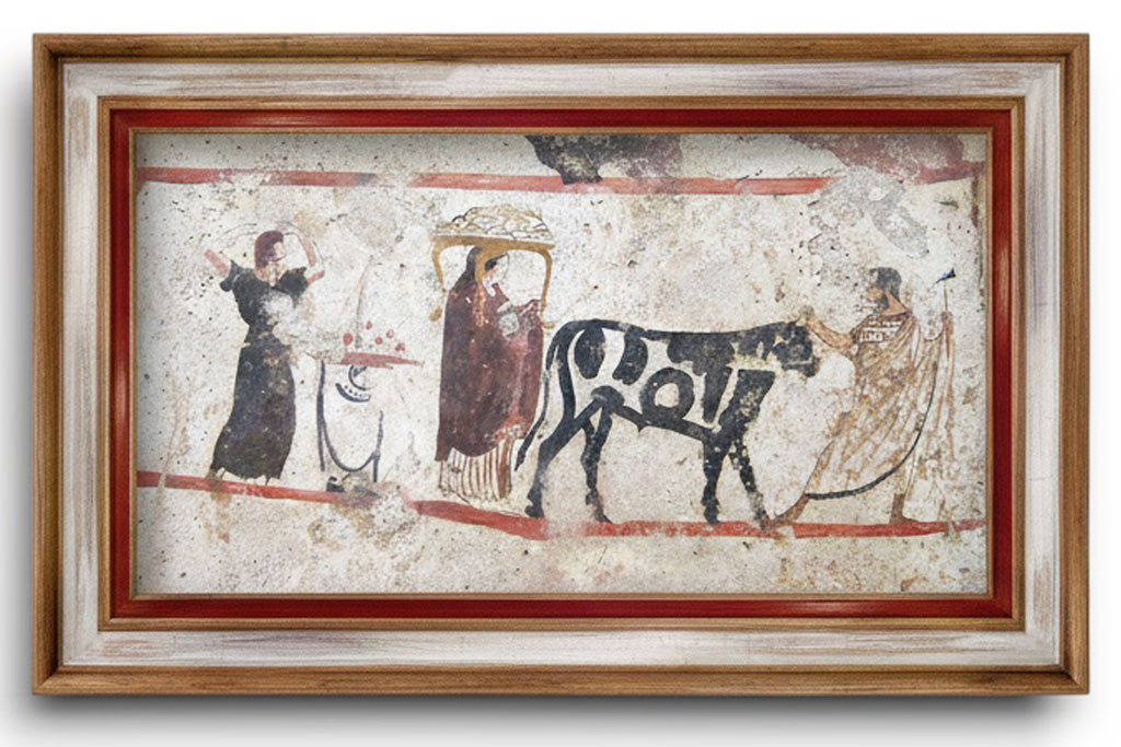 Andros Chêne plat vieux blanc mli couleur