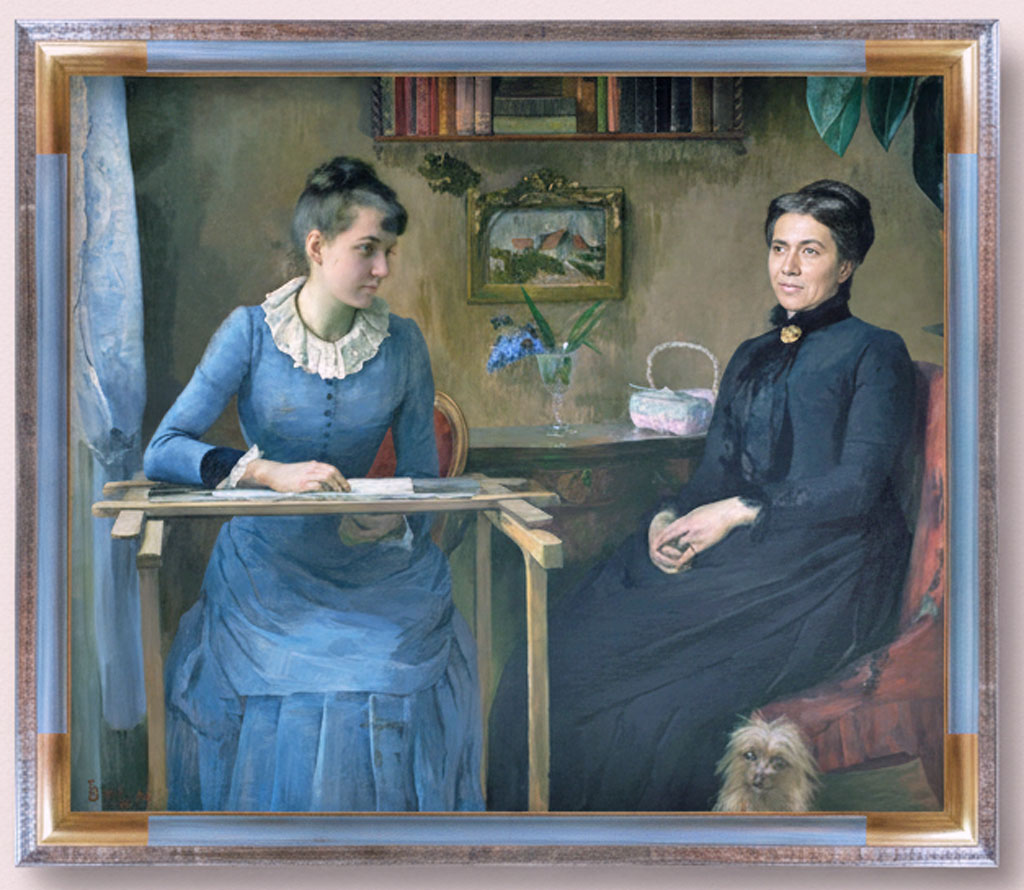 Mégaegée Chronos or vieux bleu